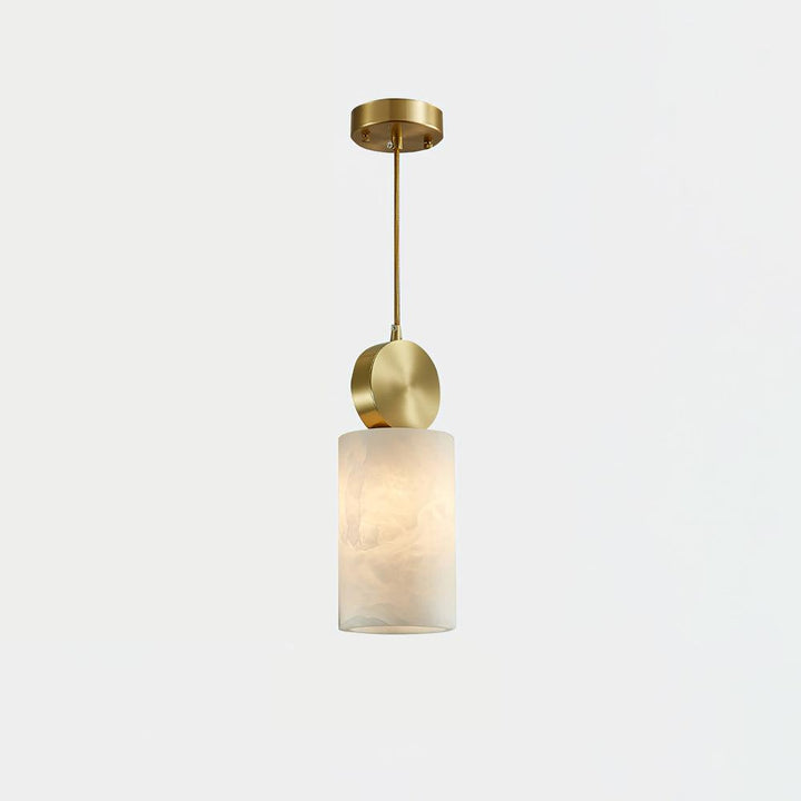 Etruska Lampa Wisząca z Alabastru