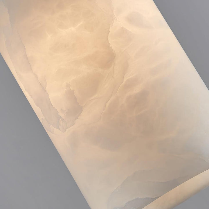 Etruska Lampa Wisząca z Alabastru
