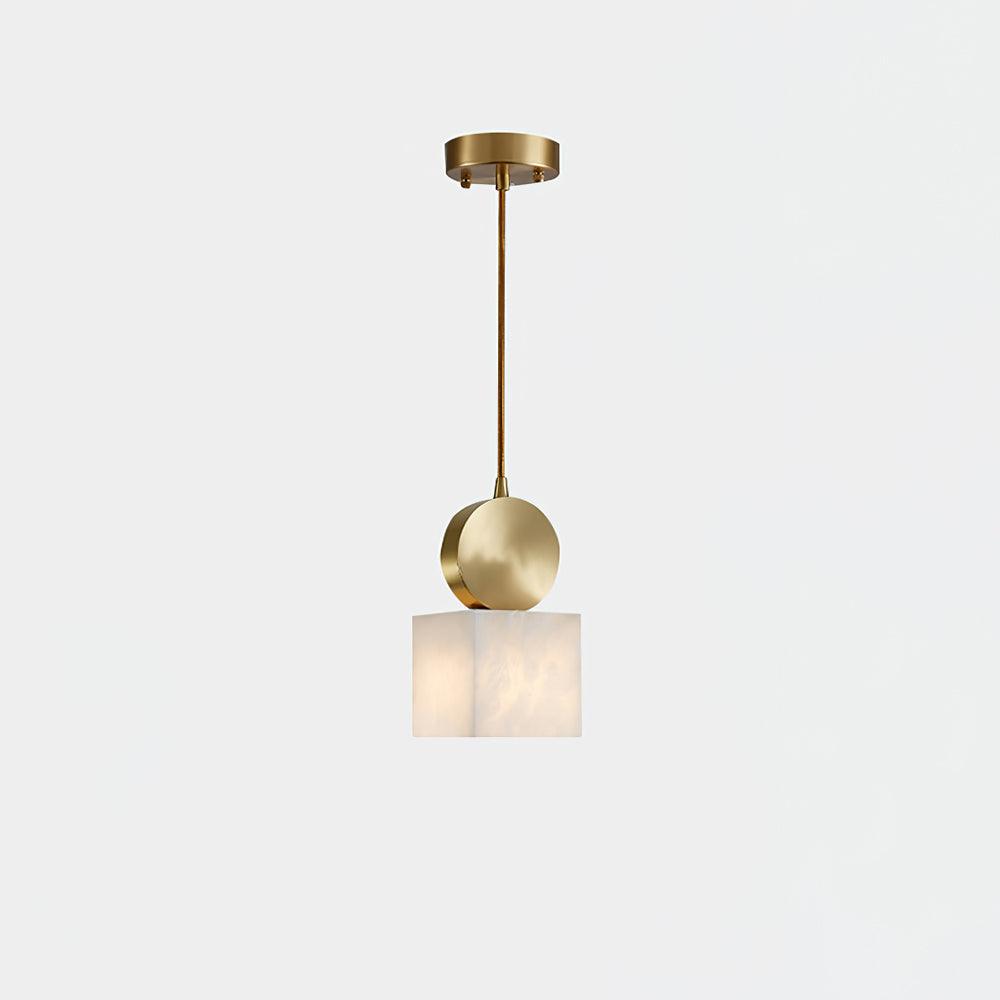 Etruska Lampa Wisząca z Alabastru