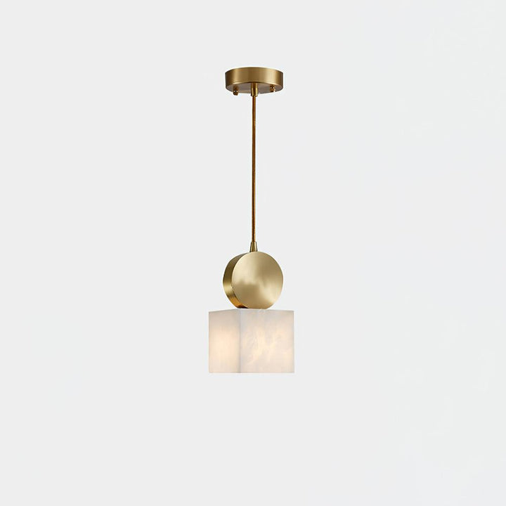 Etruska Lampa Wisząca z Alabastru