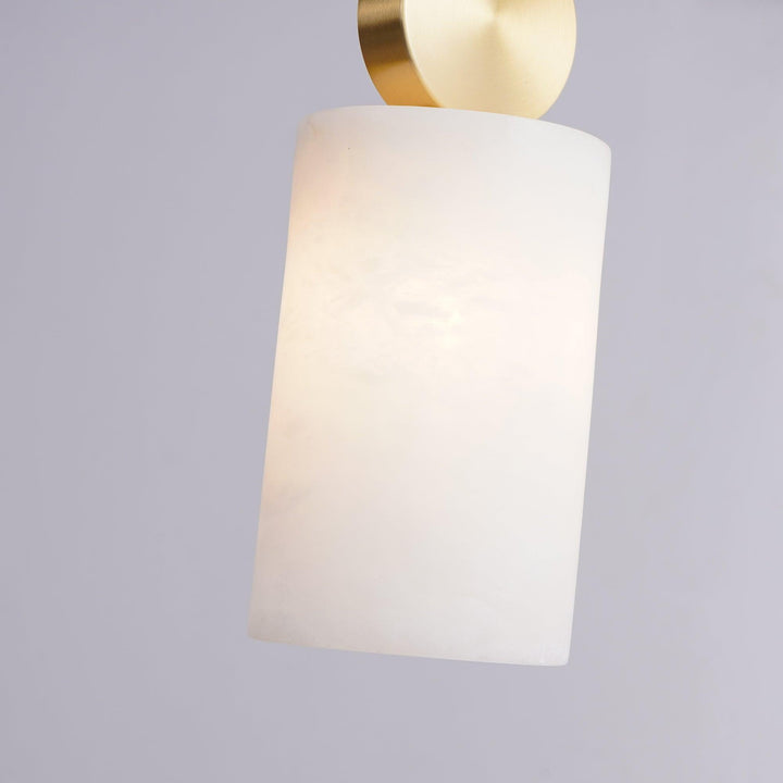 Etruska Lampa Wisząca z Alabastru