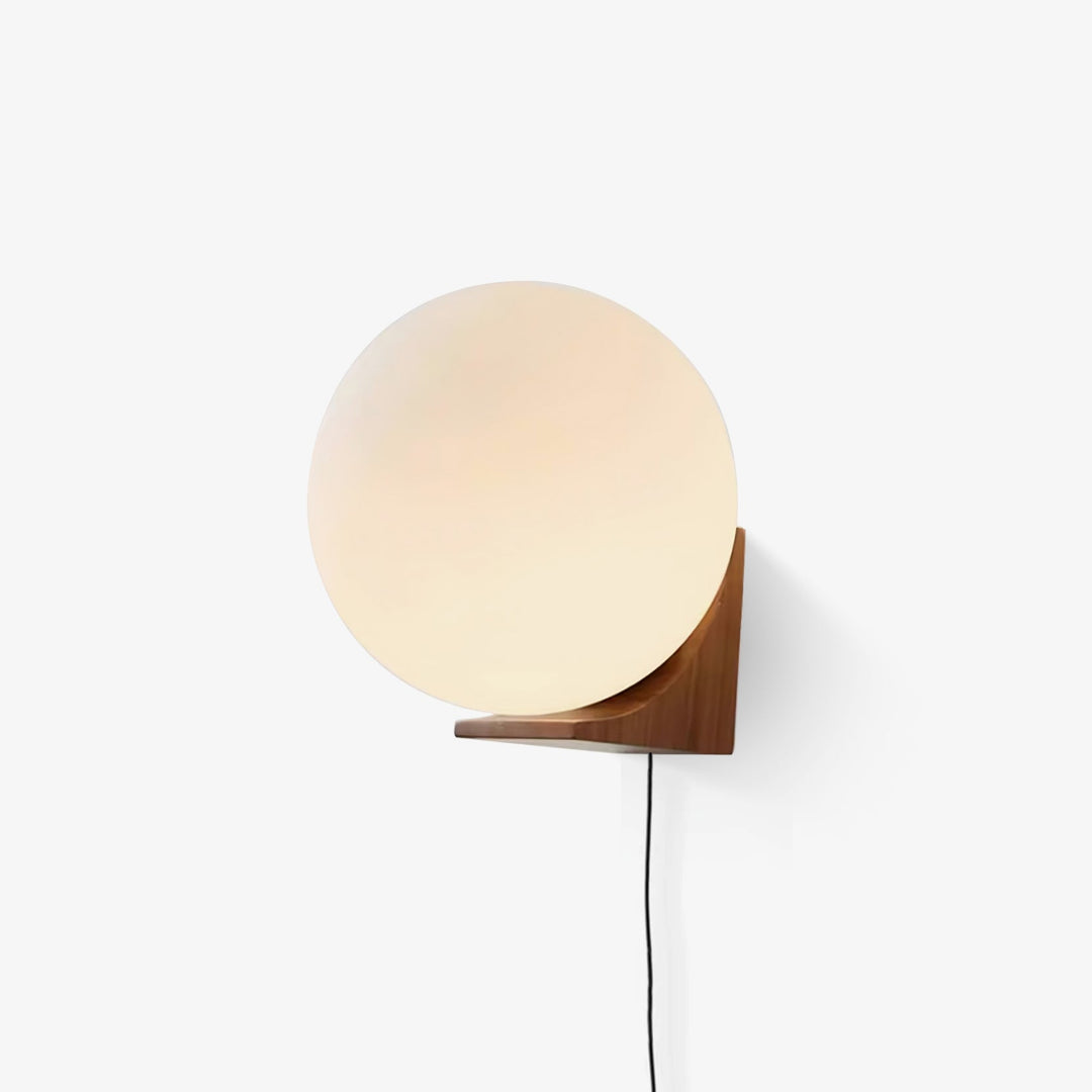 Lampa Ścienna z wtyczką Evelyn Orb