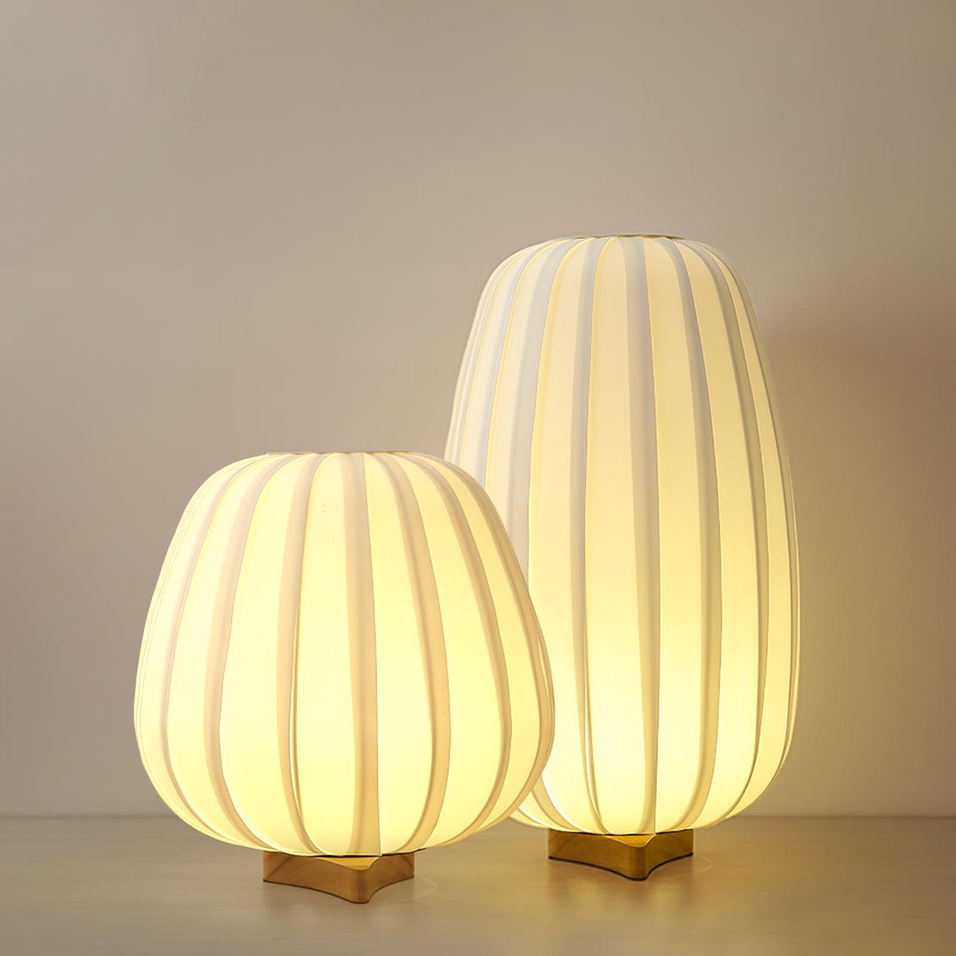 Lampa Stołowa Minimalistyczna z Tkaniny