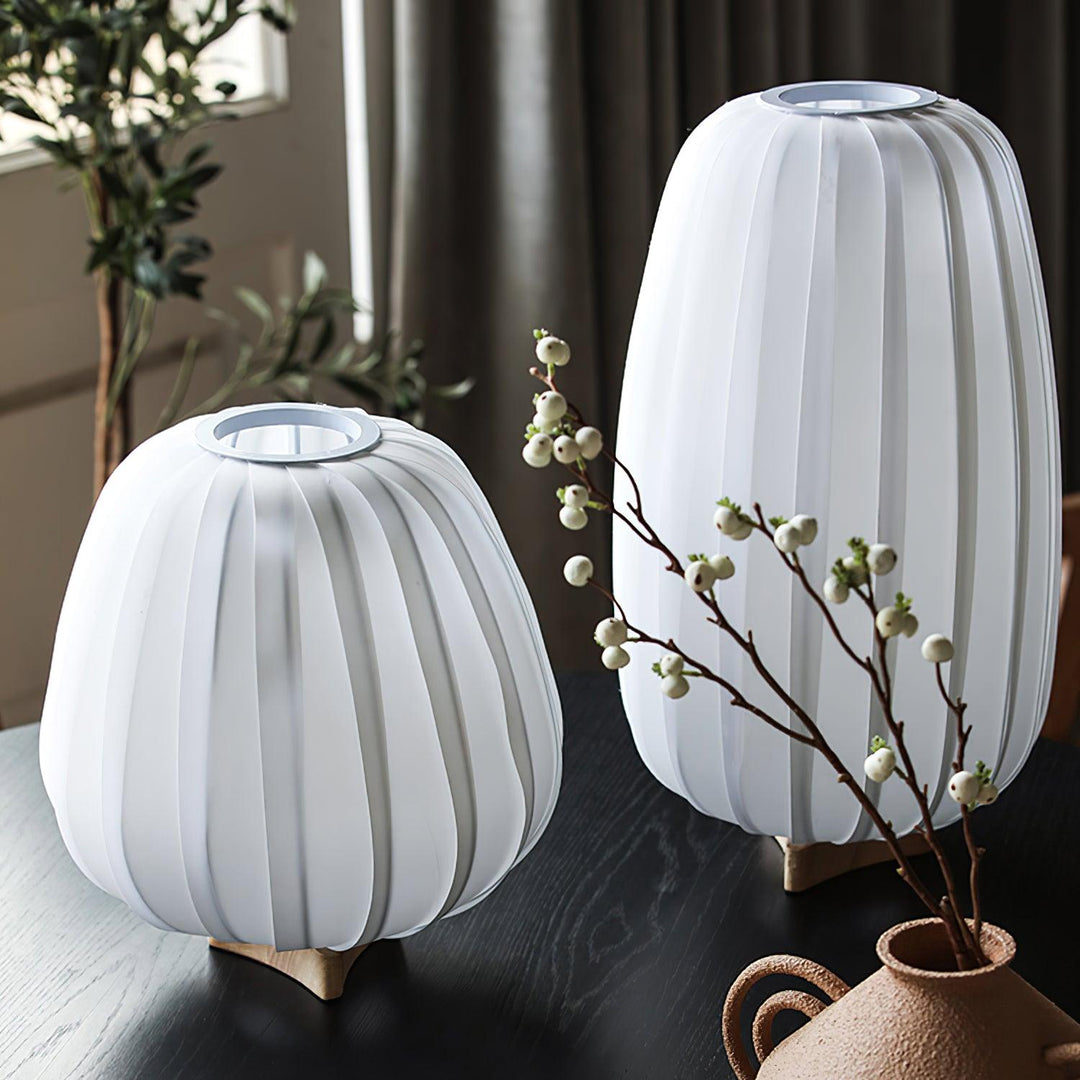 Lampa Stołowa Minimalistyczna z Tkaniny