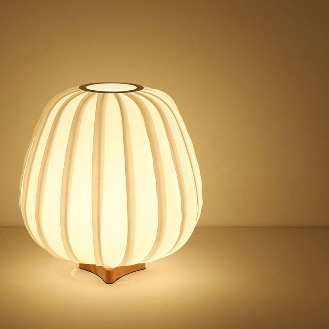 Lampa Stołowa Minimalistyczna z Tkaniny