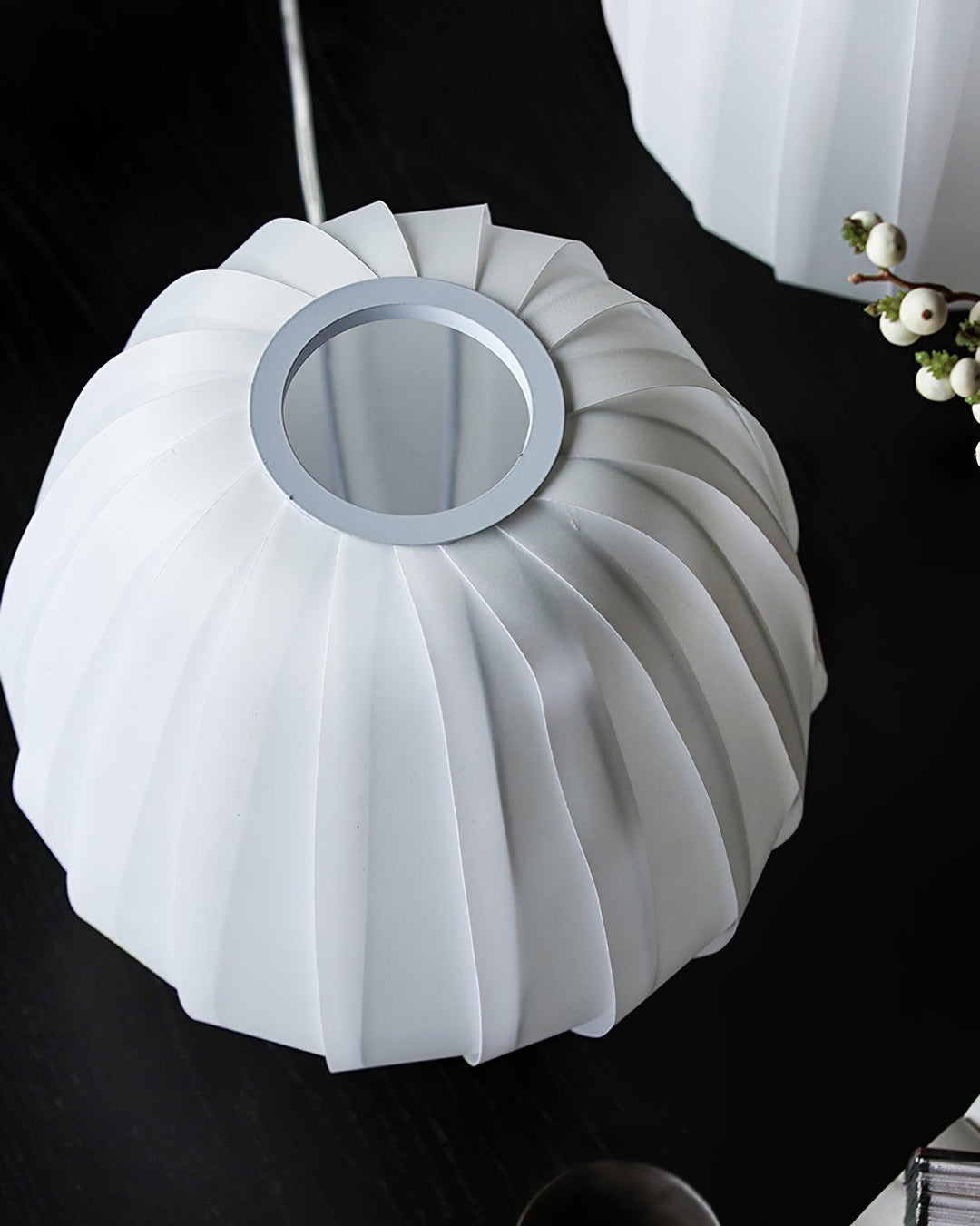 Lampa Stołowa Minimalistyczna z Tkaniny