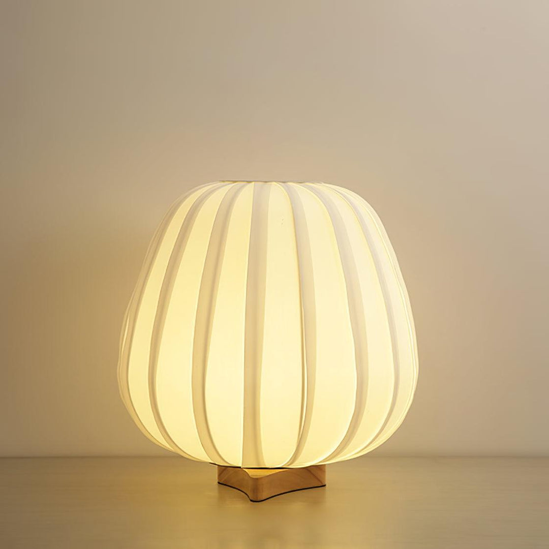 Lampa Stołowa Minimalistyczna z Tkaniny