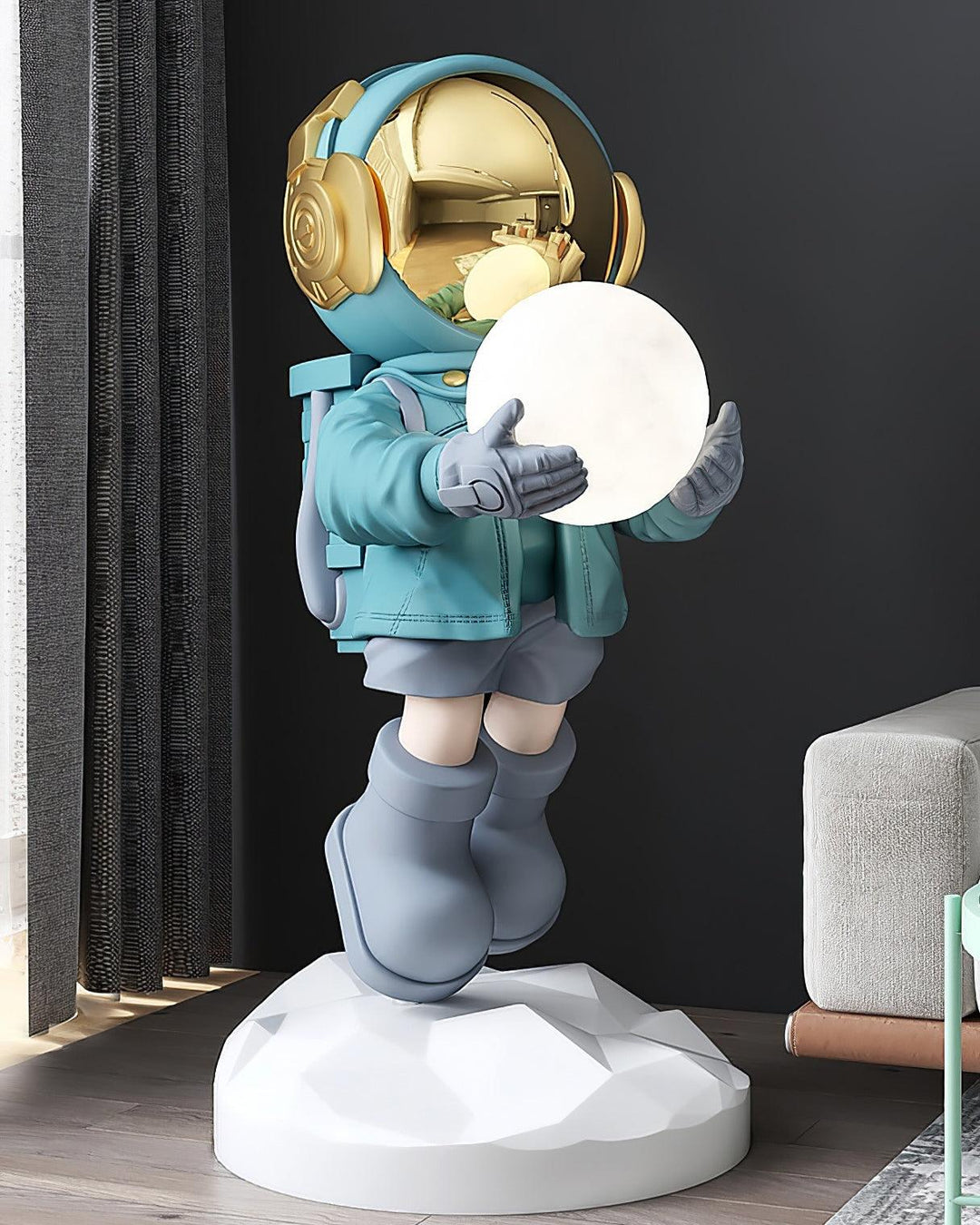 Lampa Podłogowa Fantastycznego Astronauty