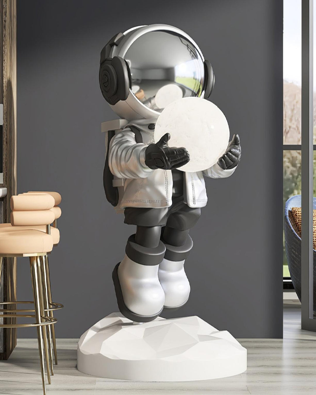 Lampa Podłogowa Fantastycznego Astronauty