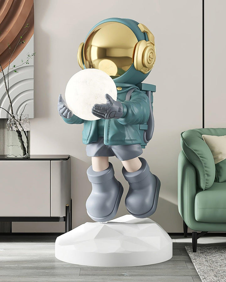 Lampa Podłogowa Fantastycznego Astronauty