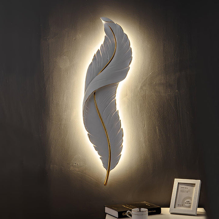 Lampa Ścienna Piórkowa