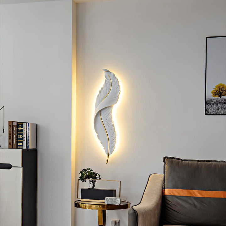 Lampa Ścienna Piórkowa
