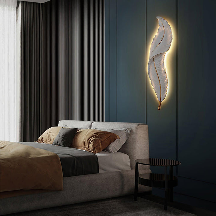 Lampa Ścienna Piórkowa