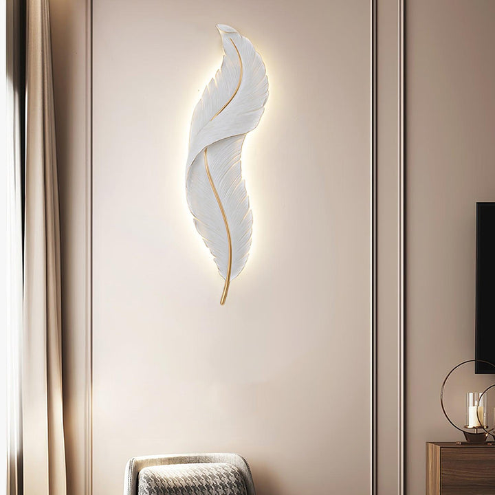 Lampa Ścienna Piórkowa
