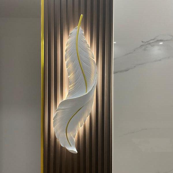 Lampa Ścienna Piórkowa