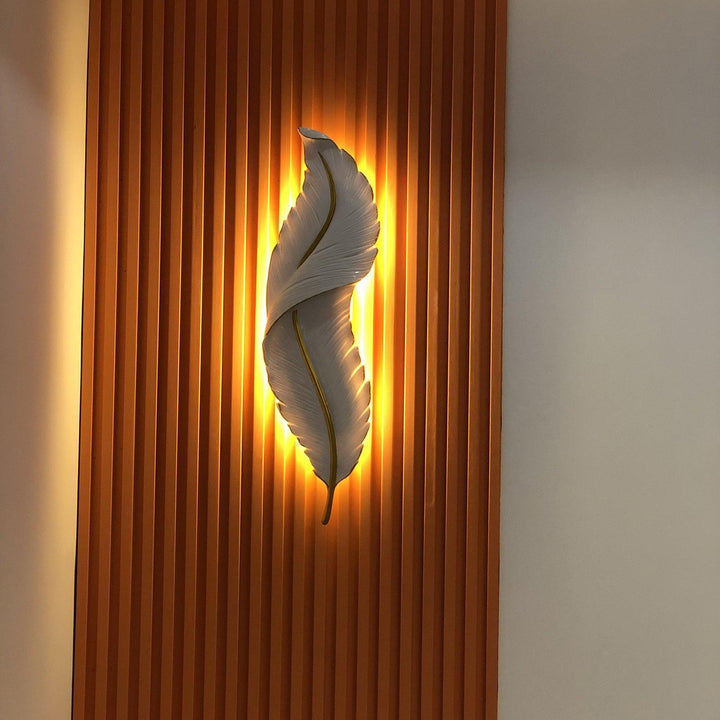 Lampa Ścienna Piórkowa