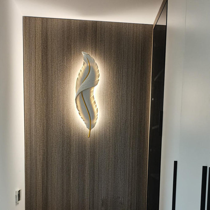 Lampa Ścienna Piórkowa