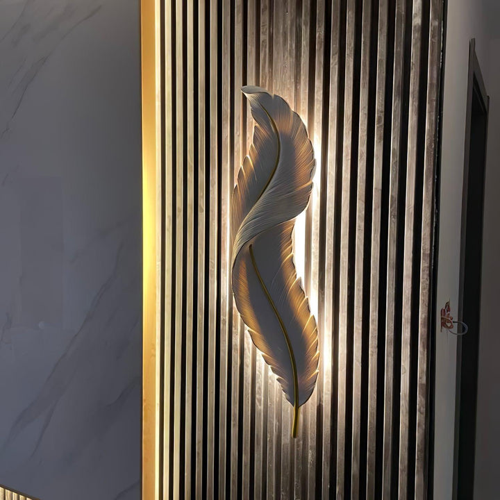 Lampa Ścienna Piórkowa