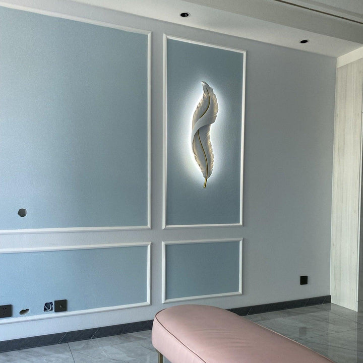 Lampa Ścienna Piórkowa