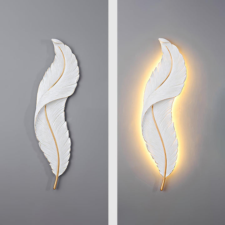 Lampa Ścienna Piórkowa