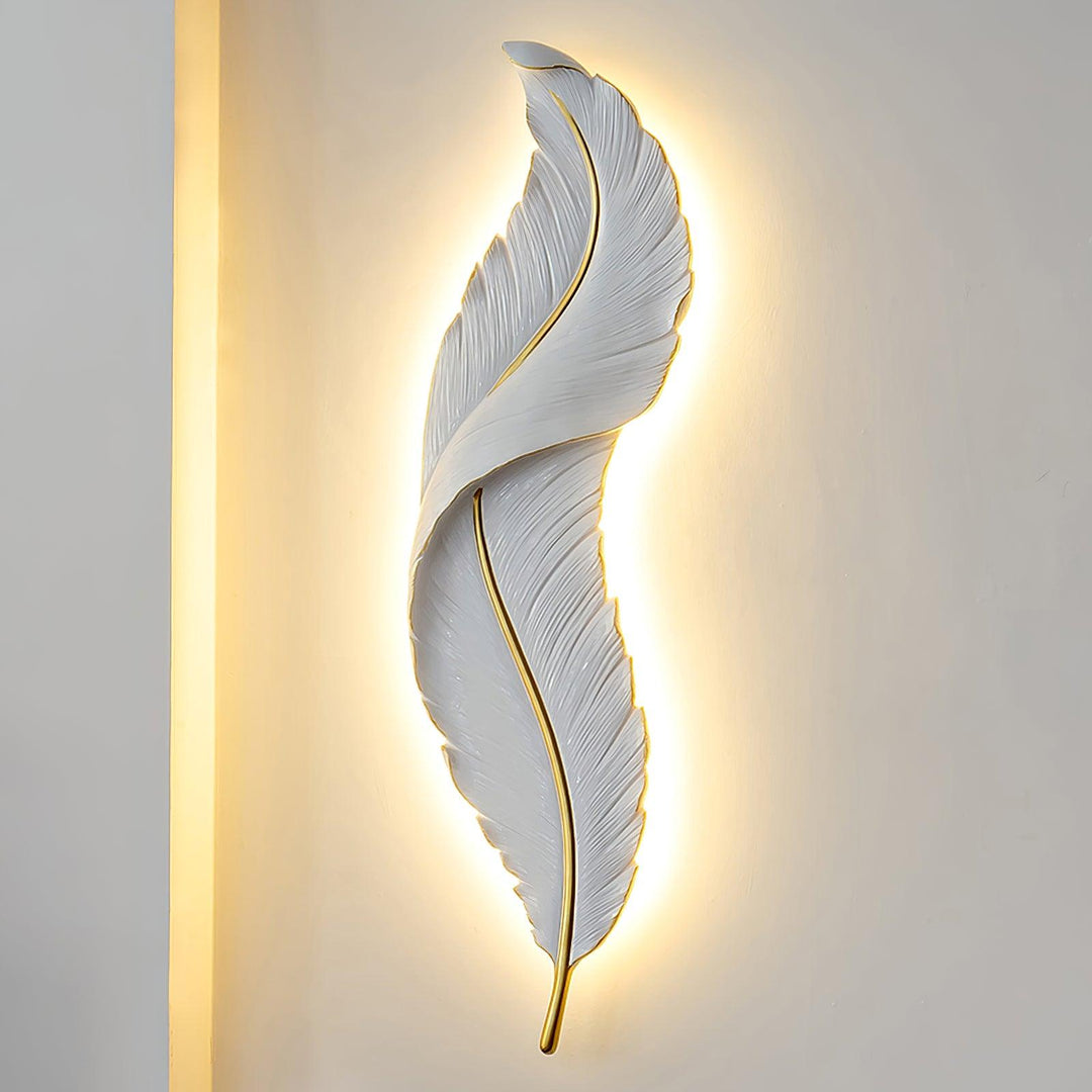 Lampa Ścienna Piórkowa