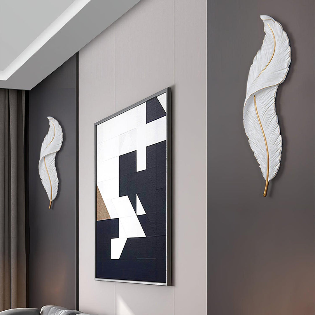 Lampa Ścienna Piórkowa