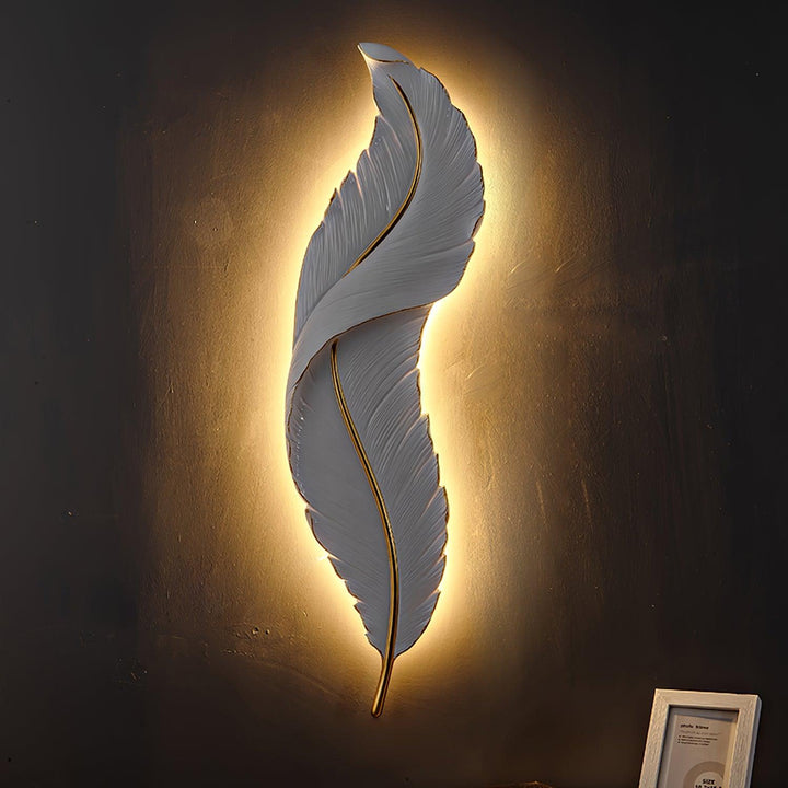 Lampa Ścienna Piórkowa