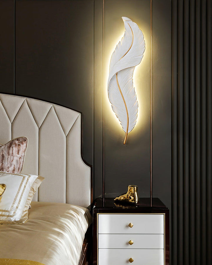 Lampa Ścienna Piórkowa