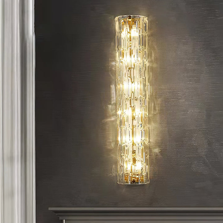 Lampa ścienna w stylu artystycznym