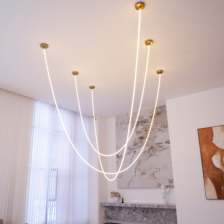 Elastyczna Lampa Wisząca Curve