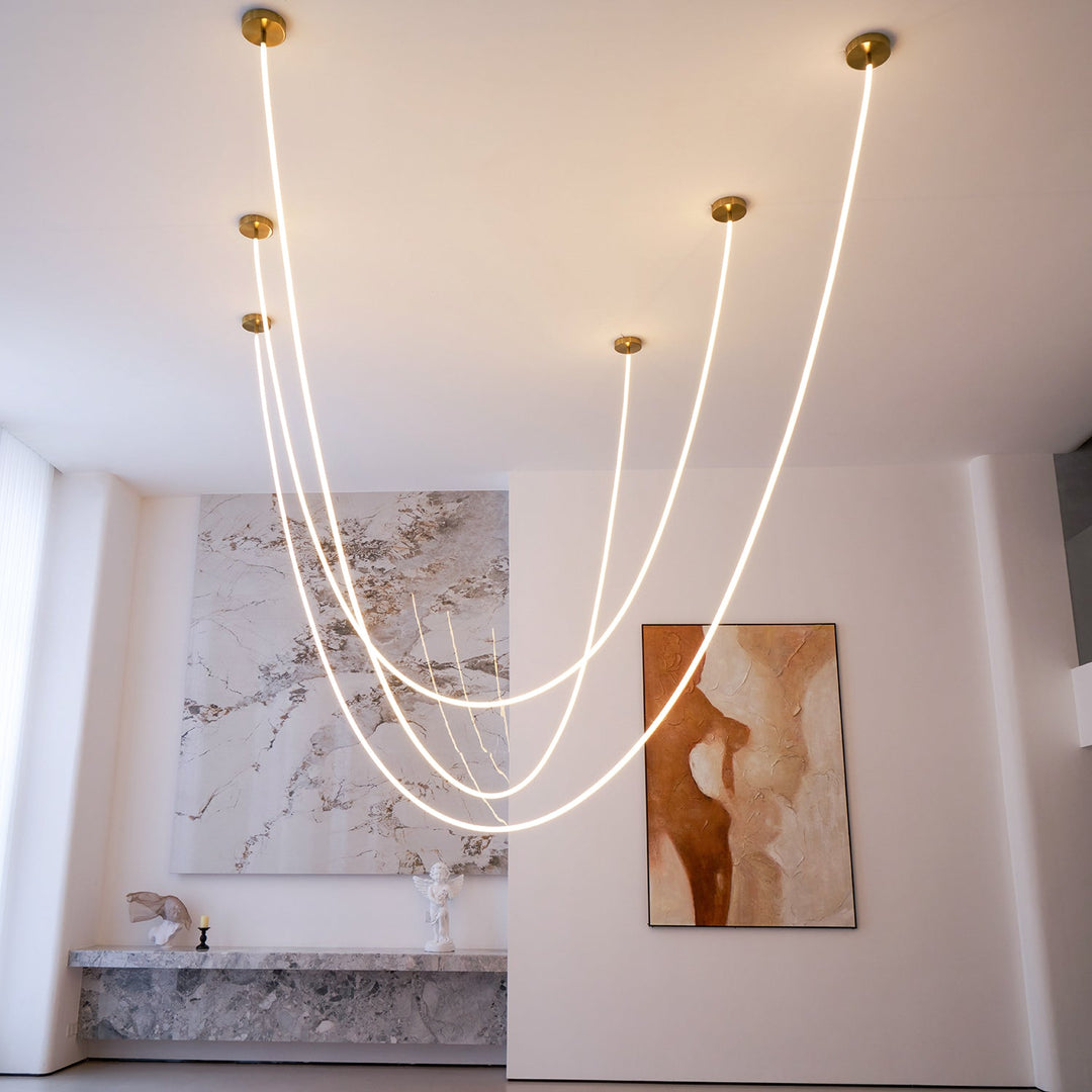Elastyczna Lampa Wisząca Curve