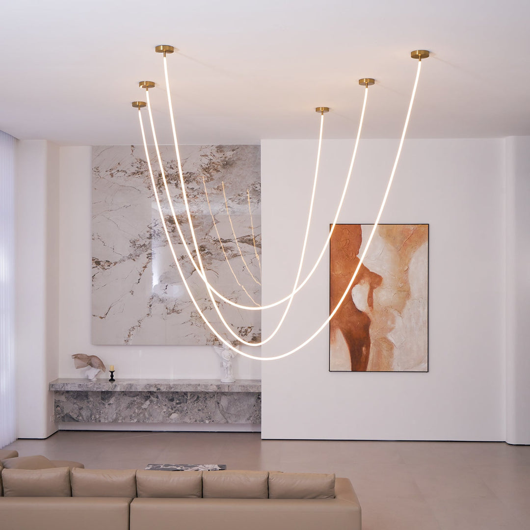 Elastyczna Lampa Wisząca Curve
