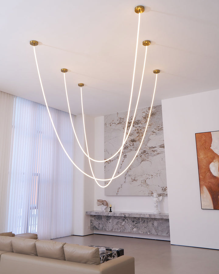 Elastyczna Lampa Wisząca Curve
