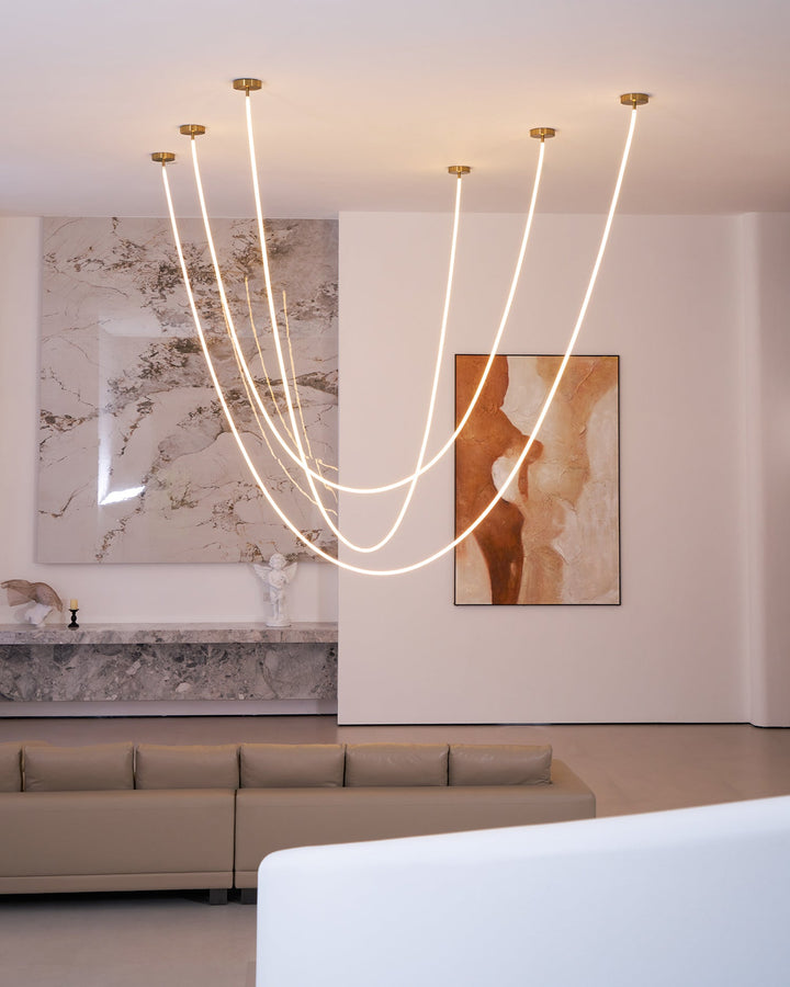 Elastyczna Lampa Wisząca Curve