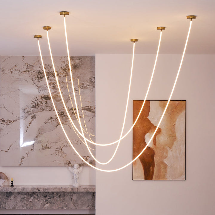 Elastyczna Lampa Wisząca Curve
