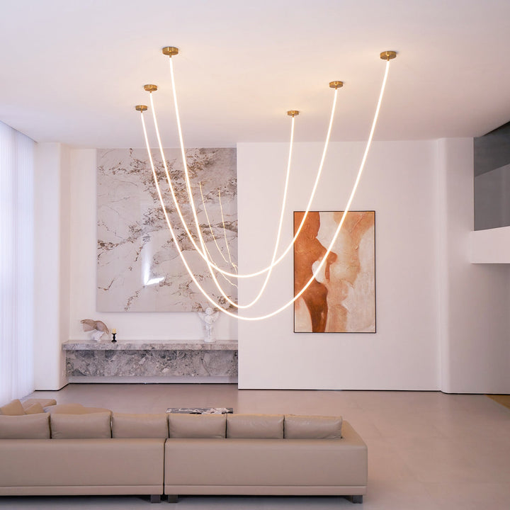 Elastyczna Lampa Wisząca Curve
