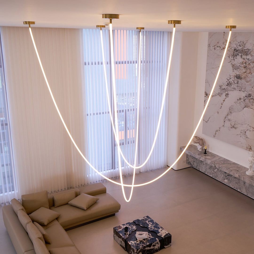 Elastyczna Lampa Wisząca Curve