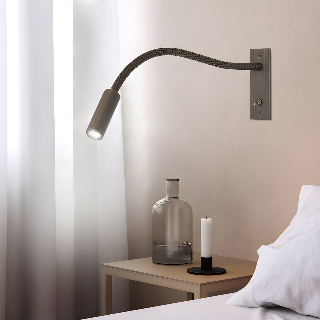 Elastyczna Lampa Ścienna z Giętkim Ramieniem