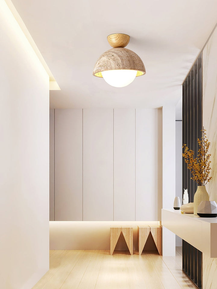 Lampa sufitowa Flore Travertine Bud