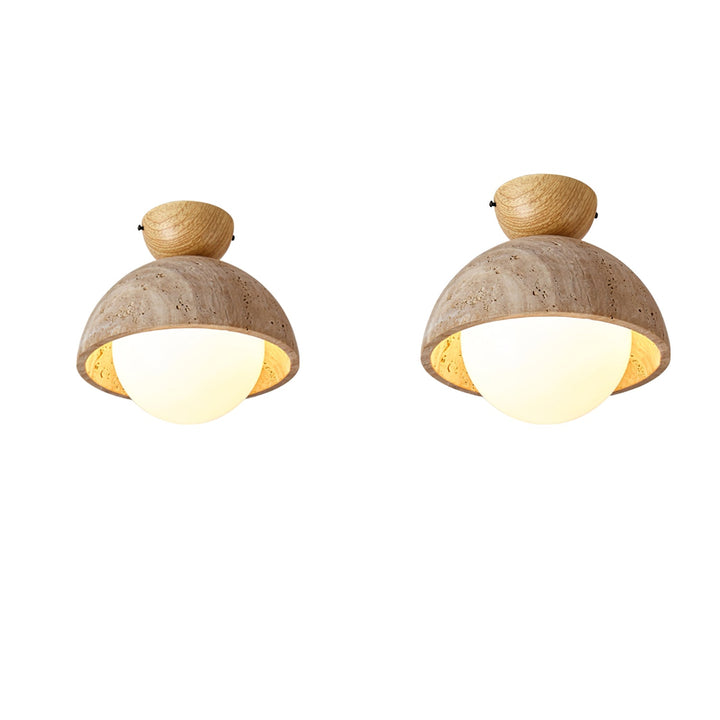 Lampa sufitowa Flore Travertine Bud