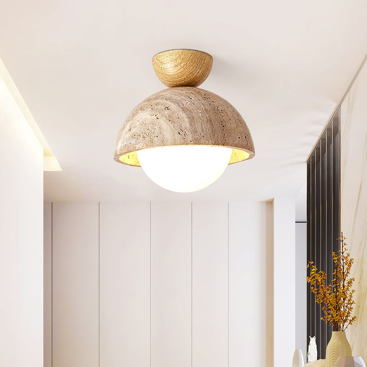 Lampa sufitowa Flore Travertine Bud