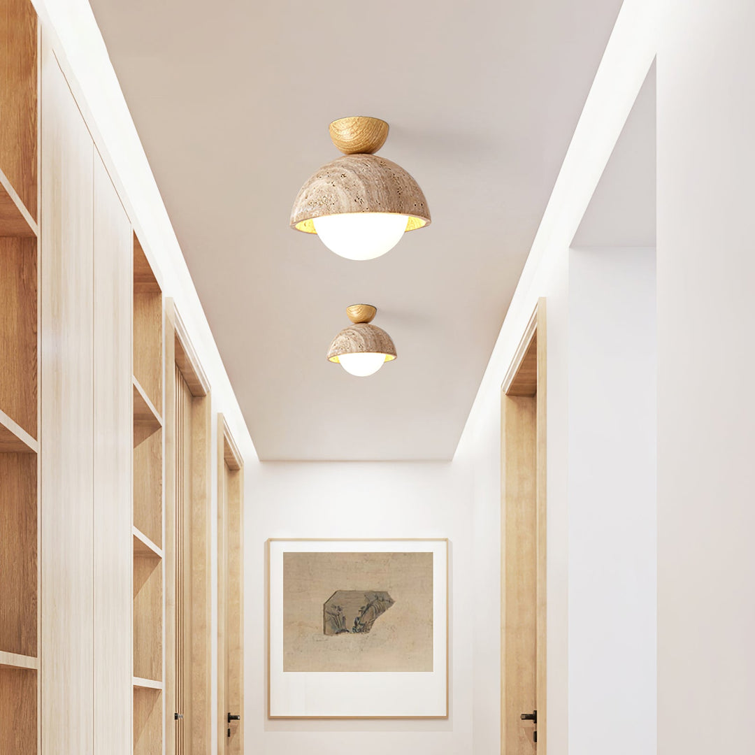 Lampa sufitowa Flore Travertine Bud