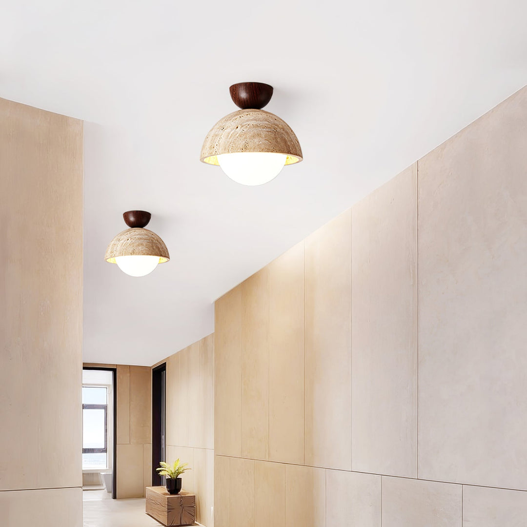 Lampa sufitowa Flore Travertine Bud