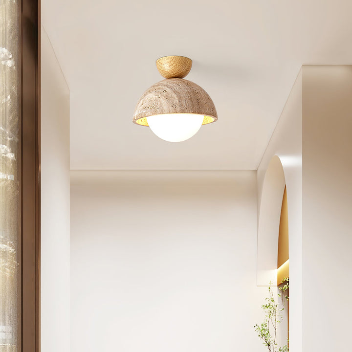 Lampa sufitowa Flore Travertine Bud