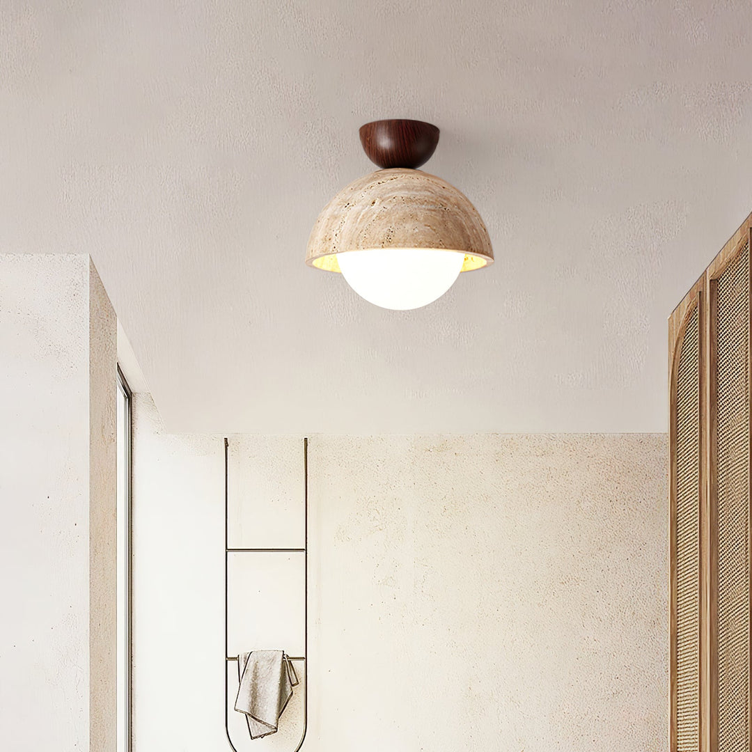 Lampa sufitowa Flore Travertine Bud