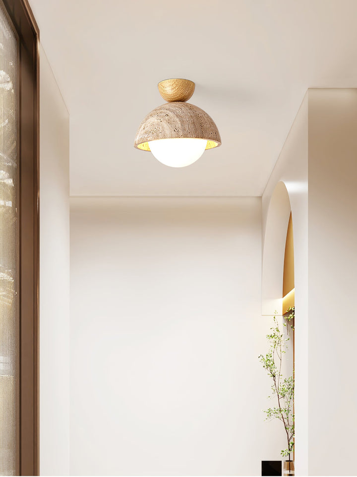 Lampa sufitowa Flore Travertine Bud