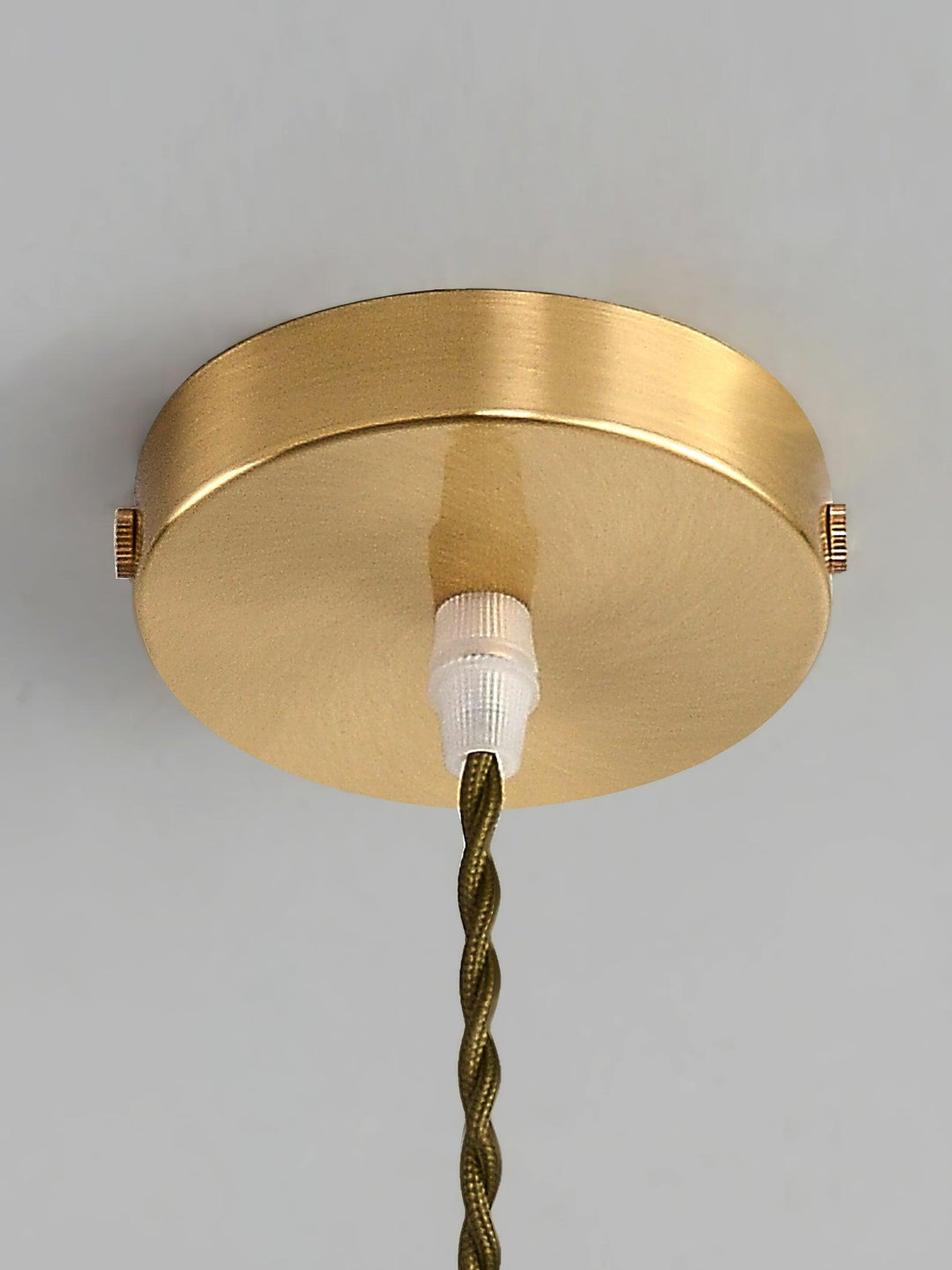 Lampa wisząca ze szklanymi płatkami kwiatu