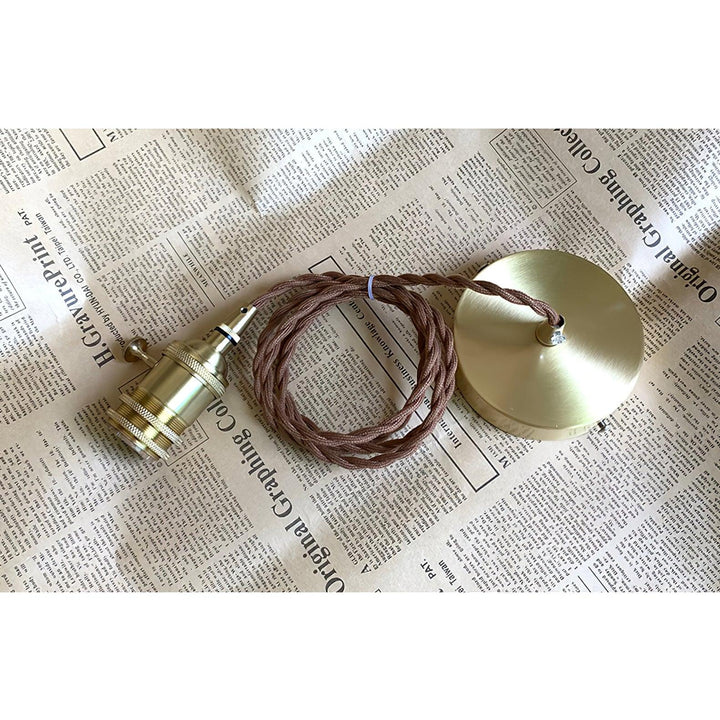 Lampa wisząca ze szklanymi płatkami kwiatu