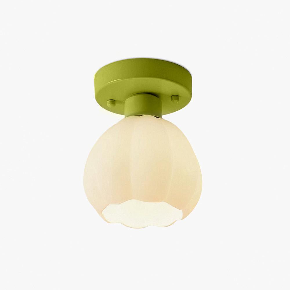 Lampa sufitowa Flower Shaded Semi Flushmount