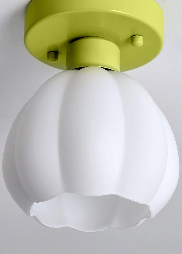 Lampa sufitowa Flower Shaded Semi Flushmount